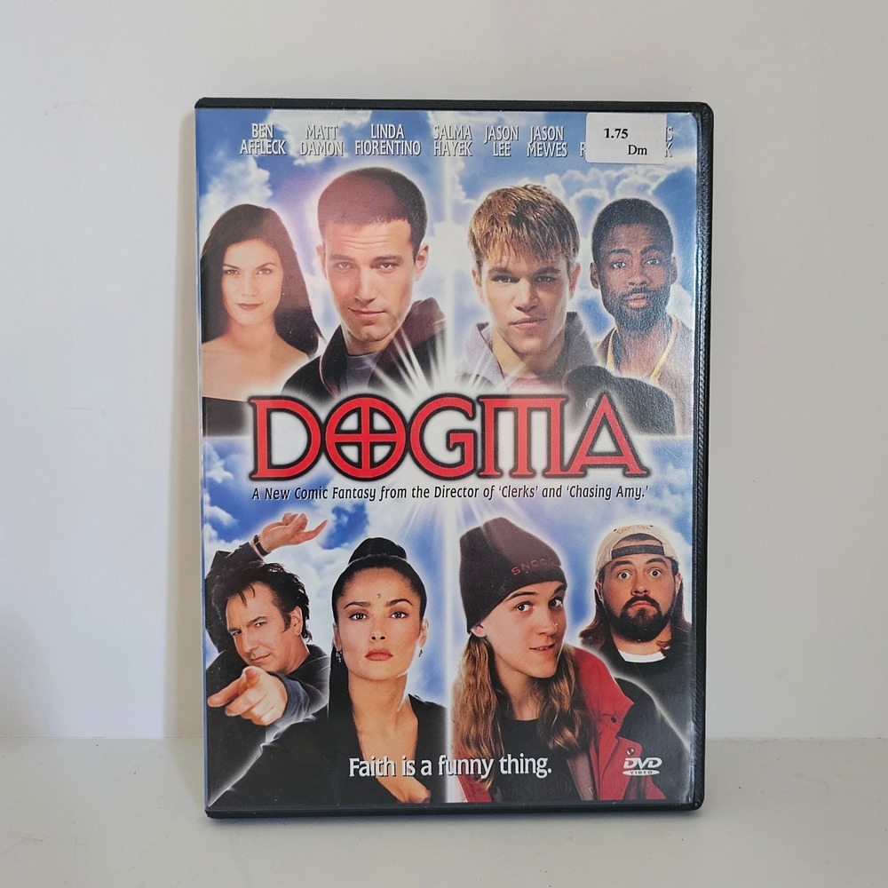 Dogma DVD 1999 Ben Affleck Matt Damon Kevin Smith Movie Widescreen Full Screen